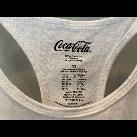 Forever 21 Coca Cola Crop Top Tank - Picture 2 of 6